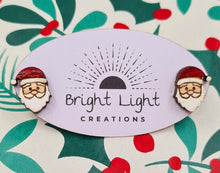 Load image into Gallery viewer, Santa Claus Stud Earrings