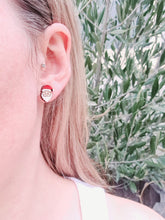 Load image into Gallery viewer, Santa Claus Stud Earrings