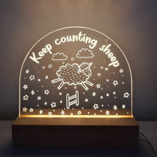 Load image into Gallery viewer, Baby & Children's Bedside Lamp Lights