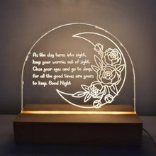 Load image into Gallery viewer, Positivity Bedside Lamp Lights