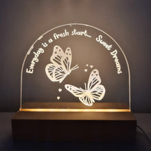 Load image into Gallery viewer, Positivity Bedside Lamp Lights