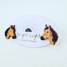 Load image into Gallery viewer, Horse Stud Earrings