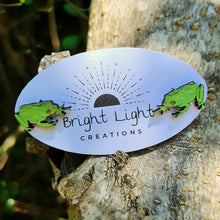 Load image into Gallery viewer, Australian Green Tree Frog Stud Earrings