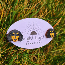 Load image into Gallery viewer, Dachshund Dog Stud Earrings