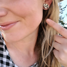 Load image into Gallery viewer, Dalmatian Dog Stud Earrings