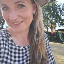 Load image into Gallery viewer, Dalmatian Dog Stud Earrings