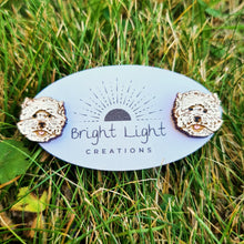 Load image into Gallery viewer, West Highland White Dog (Westie) Stud Earrings