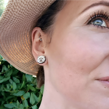 Load image into Gallery viewer, West Highland White Dog (Westie) Stud Earrings