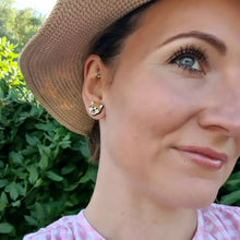 Load image into Gallery viewer, Akita Dog Stud Earrings