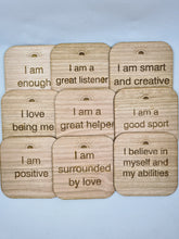 Load image into Gallery viewer, Wooden Kids Affirmation Cards