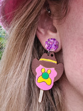 Load image into Gallery viewer, Bubble O Bill Earrings