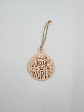 Load image into Gallery viewer, Wooden Engraved Christmas Ornaments