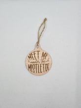 Load image into Gallery viewer, Wooden Engraved Christmas Ornaments