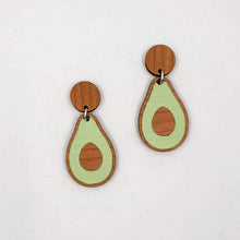 Load image into Gallery viewer, Avocado Earrings
