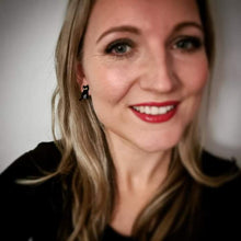 Load image into Gallery viewer, Halloween Black Cat Earrings