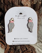 Load image into Gallery viewer, Galah Stud Earrings