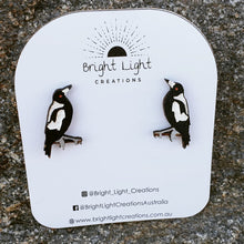 Load image into Gallery viewer, Magpie Stud Earrings