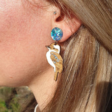 Load image into Gallery viewer, Kookaburra Dangle Earrings
