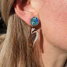 Load image into Gallery viewer, Kookaburra Dangle Earrings