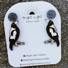Load image into Gallery viewer, Magpie Dangle Earrings