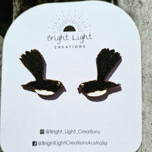 Load image into Gallery viewer, Willie Wagtail Stud Earrings