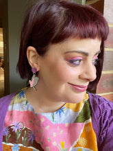 Load image into Gallery viewer, Galah Stud Dangle Earrings