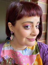 Load image into Gallery viewer, Galah Stud Dangle Earrings