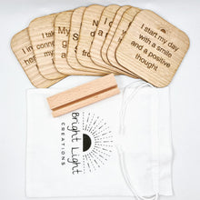 Load image into Gallery viewer, Wooden Affirmation Cards