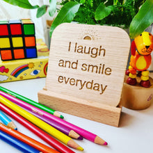 Load image into Gallery viewer, Wooden Kids Affirmation Cards