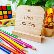 Load image into Gallery viewer, Wooden Kids Affirmation Cards