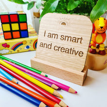 Load image into Gallery viewer, Wooden Kids Affirmation Cards