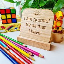 Load image into Gallery viewer, Wooden Kids Affirmation Cards