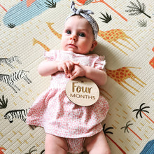 Load image into Gallery viewer, Wooden Baby Milestone Card Set