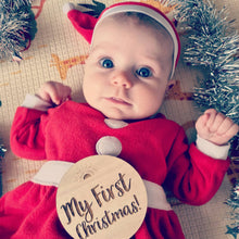 Load image into Gallery viewer, Wooden Baby Milestone Card Set