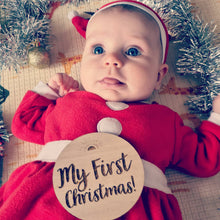 Load image into Gallery viewer, Wooden Baby Milestone Card Set