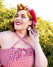 Load image into Gallery viewer, Santa Stud Dangle Earrings