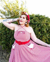 Load image into Gallery viewer, Santa Stud Dangle Earrings