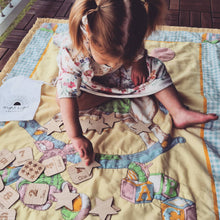 Load image into Gallery viewer, Wooden Kids Counting Stars Cards Pack