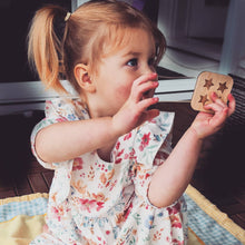 Load image into Gallery viewer, Wooden Kids Counting Stars Cards Pack