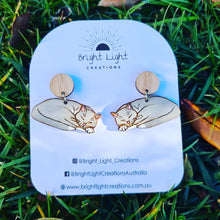 Load image into Gallery viewer, Cat Nap Earrings
