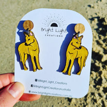 Load image into Gallery viewer, Dingo Stud Dangle Earrings