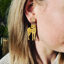 Load image into Gallery viewer, Dingo Stud Dangle Earrings