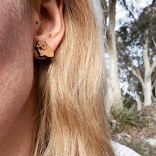 Load image into Gallery viewer, Wombat Stud Earrings