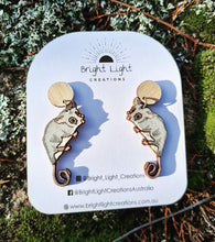 Load image into Gallery viewer, Mountain Pygmy Possum Stud Dangle Earrings