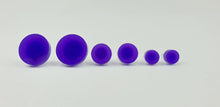 Load image into Gallery viewer, Purple Round Stud Earrings