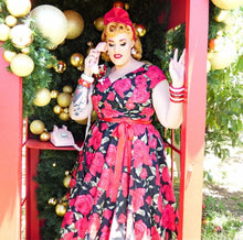 Load image into Gallery viewer, Santa Stud Dangle Earrings