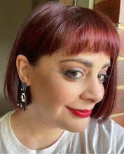 Load image into Gallery viewer, Magpie Stud Dangle Earrings