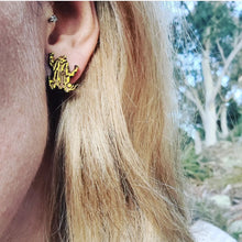 Load image into Gallery viewer, Southern Corroboree Frog Stud Earrings