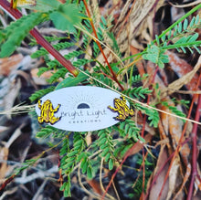 Load image into Gallery viewer, Southern Corroboree Frog Stud Earrings