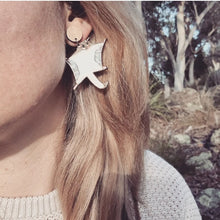 Load image into Gallery viewer, Sugar Glider Stud Dangle Earrings